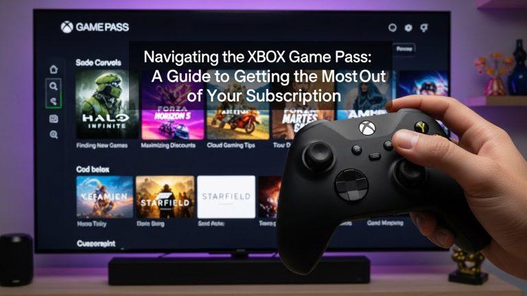 “Navigating the XBOX Game Pass: A Guide to Getting the Most Out of Your Subscription”